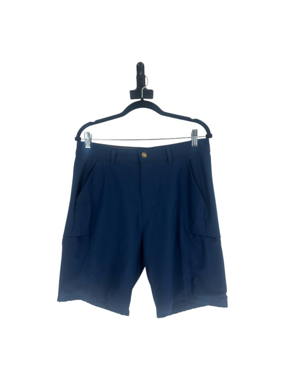 32 Degrees Men's Performance Cargo Shorts 32 Navy Cool Stretch Golf Outdoor
